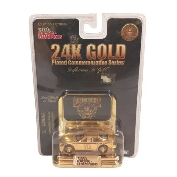 Racing Champions | Other | Racing Champions Gold Plate Diecast Car